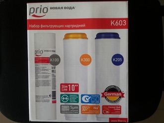 Набор картриджей K603 для фильтров Praktic и фильтров серии E